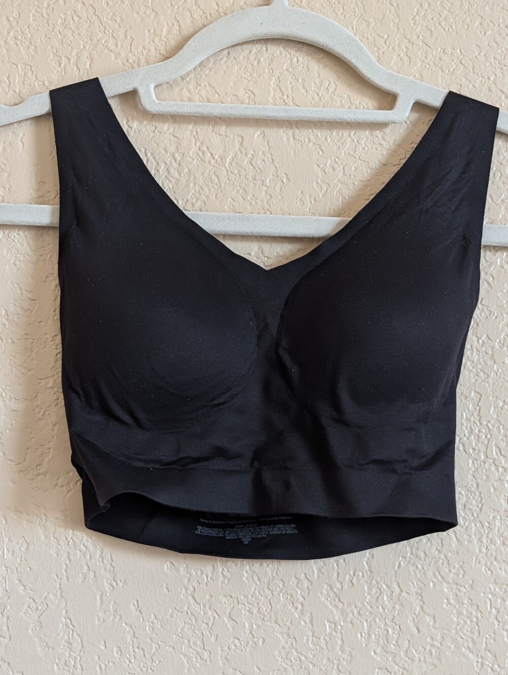 NWOT Soma Black Enbliss Wireless Seamless Bralette Size Medium - Picture 3 of 9